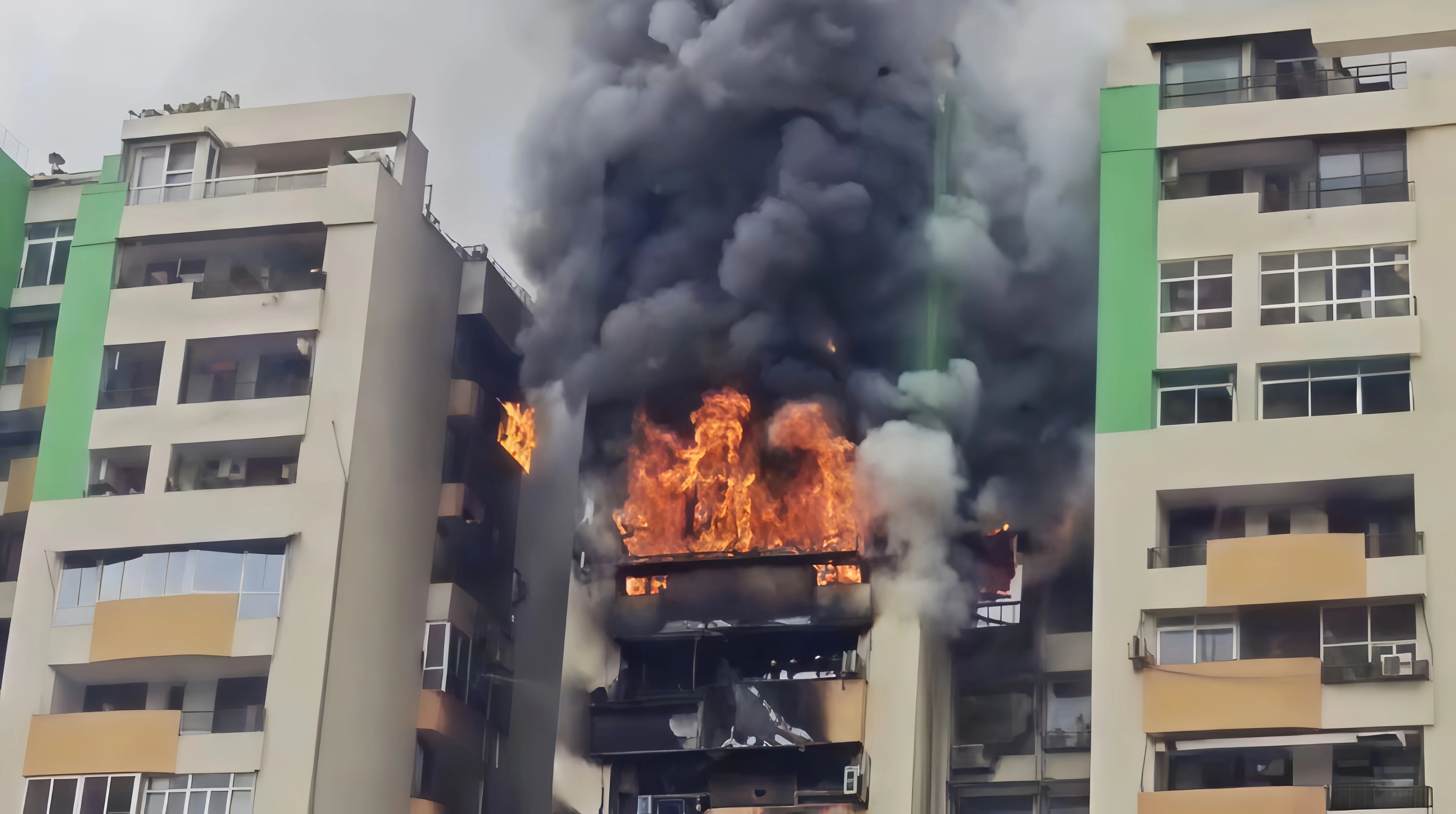 High-Rise Fire Emergency